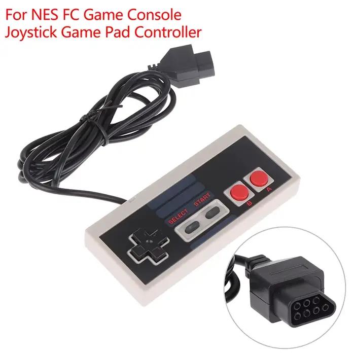 NOUVEAU 2026 – Manette filaire 1 pièce pour console de jeu rétro NES FC 8 bits – Accessoire classique pour lecteur de jeux vidéo