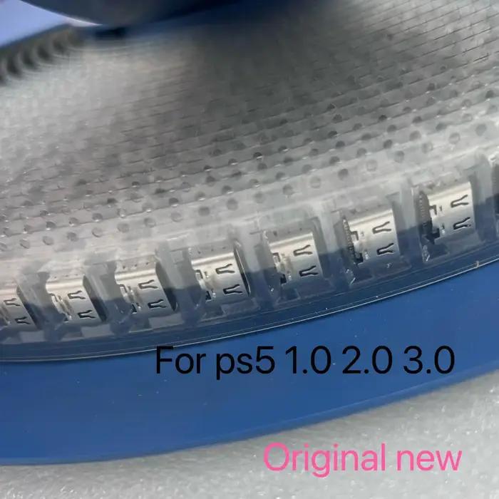 40 pièces 100% Original nouveau pour PS5 Dualsense 5 contrôleur de jeu BDM-010/020/030 Type C USB prise de courant connecteur Port