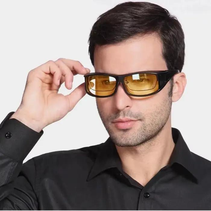 Lunettes de soleil de Vision nocturne lunettes de conduite de nuit de voiture lunettes de conducteur lunettes de soleil unisexe Protection UV lunettes de soleil lunettes cadeau