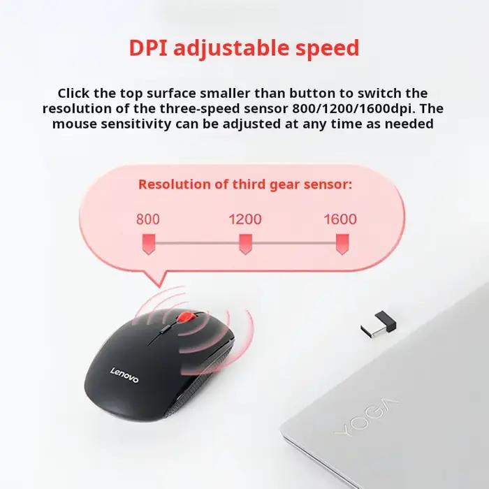 Souris sans fil Lenovo N911S Mute