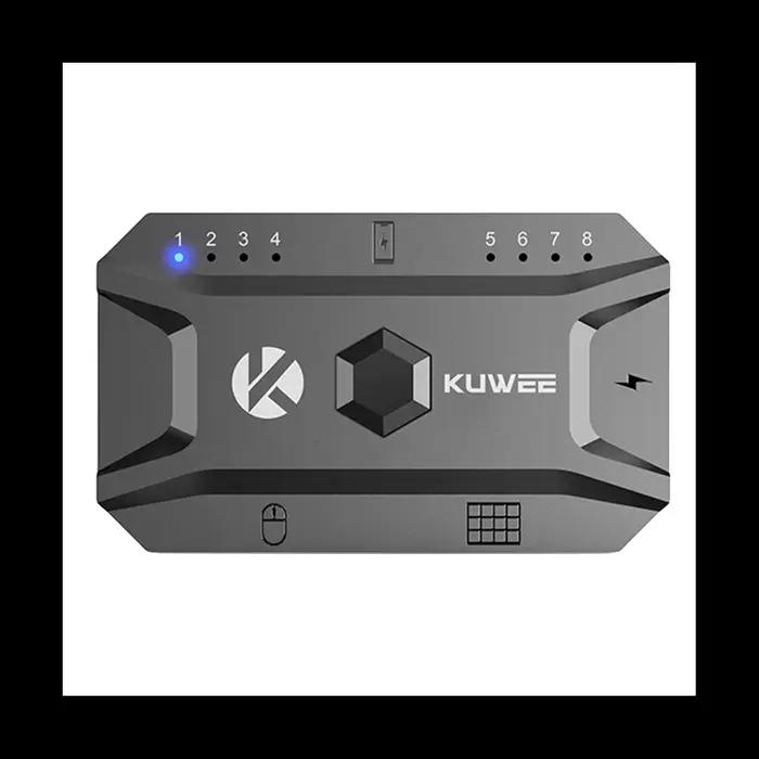 Hub Bluetooth USB 5.0 convertisseur clavier et souris filaires vers adaptateur Hub sans fil prenant en charge 8