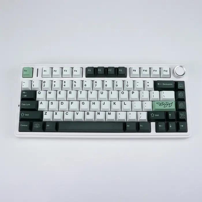 KBDiy GMK – capuchons de touches botaniques rétro PBT