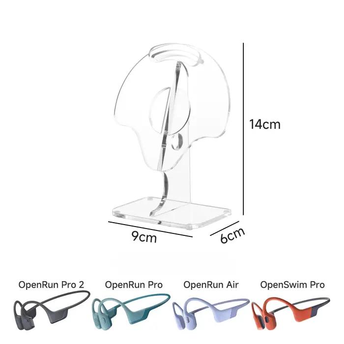 Support de rangement pour écouteurs sportifs Shokz OpenRun Pro 2 OpenRun Air OpenSwim Pro OpenRun Pro élégant et pratique pour gamer et sportif occasionnels