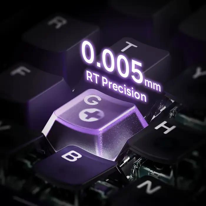 Clavier de jeu personnalisé Akko 5087 V3 HE sans fil 80% TKL à interrupteurs magnétiques