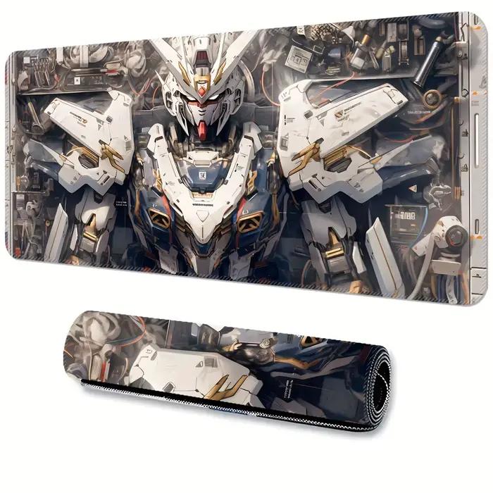 Grand tapis de souris robot de jeu arc-en-ciel