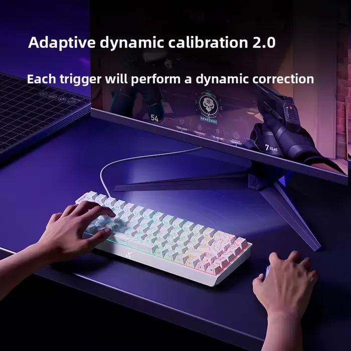 MCHOSE ACE60 Pro clavier mécanique à axe magnétique puce de qualité Esports capteur Hall