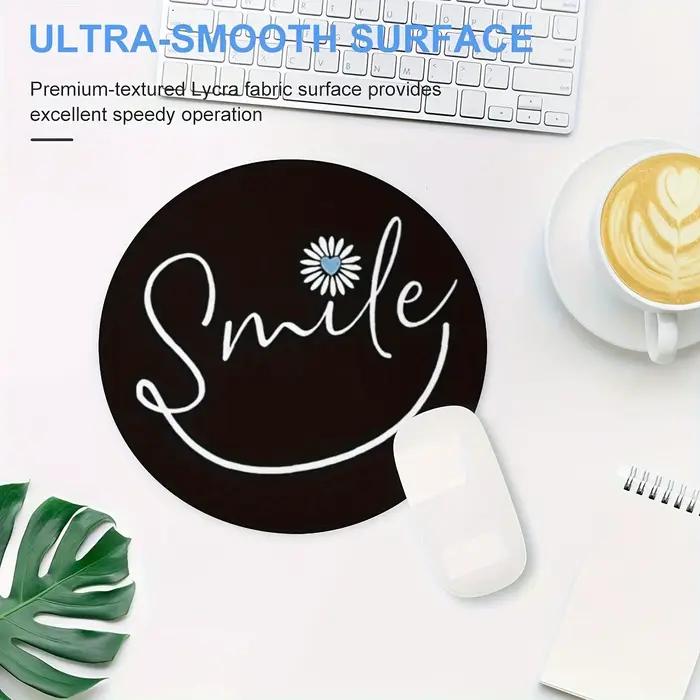 Tapis de souris de jeu à motif sourire