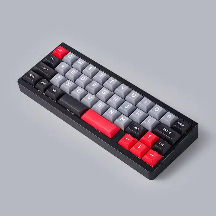 Clavier Idobao ID42 Blanc Filaire Mini Mécanique à Touches Interchangeables Multilingue Pour Jeu et Productivité