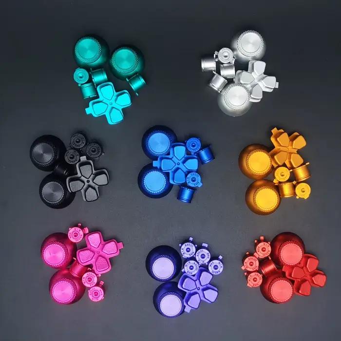 Kit de boutons métalliques ABXY