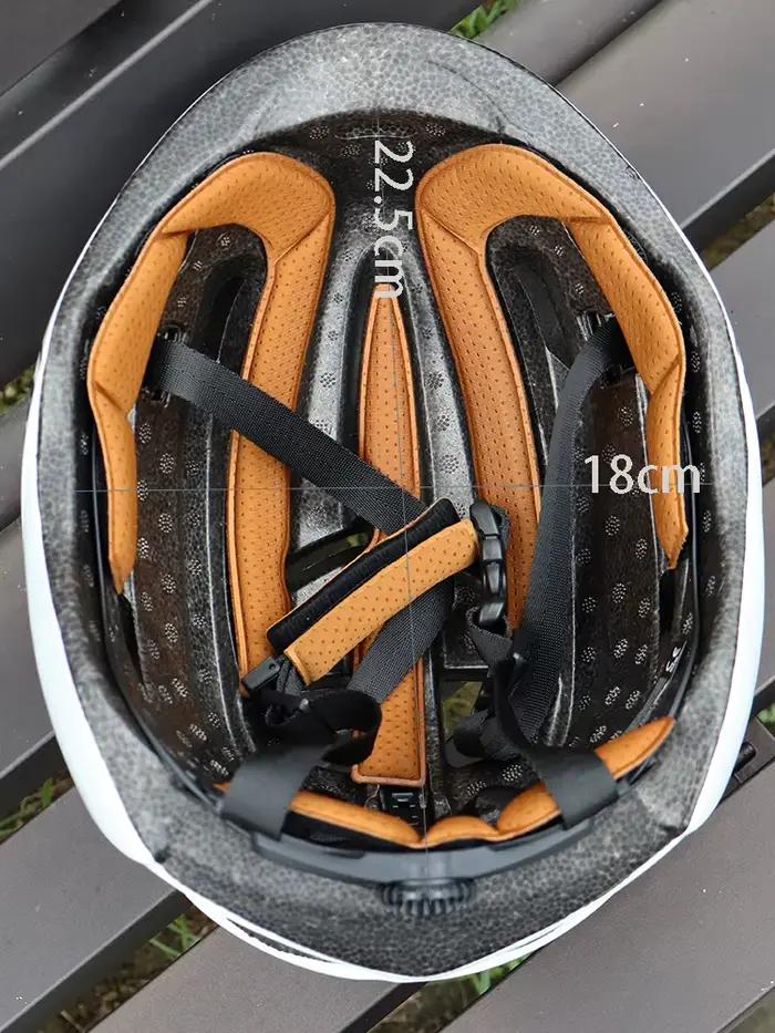 Casque de cyclisme unisexe Aero L - Casque de vélo de route confortable avec design aérodynamique, équipement de sécurité pour vélo ultra-léger, Casco