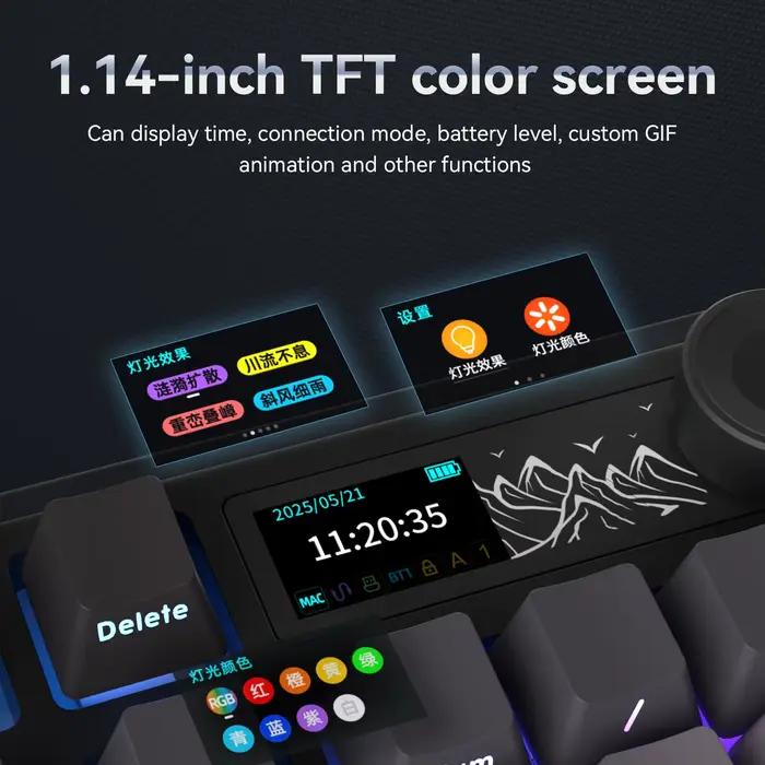 AJAZZ AK980 V2 Clavier de jeu 98 touches