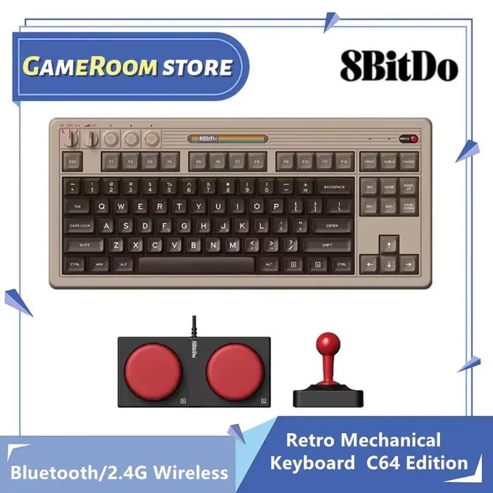 8BitDo clavier mécanique rétro édition C64