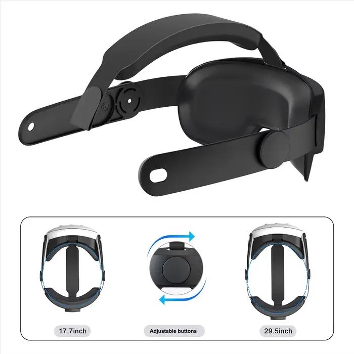 BaoBao- Sangle de tête pour casque Meta Quest 3 VR Améliorer le confort