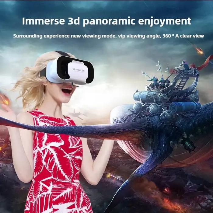 Lunettes de réalité virtuelle FUYAOZHISHANG tout-en-un pour smartphones Android 4.7-6.3 pouces occasionnels de jeu et de divertissement
