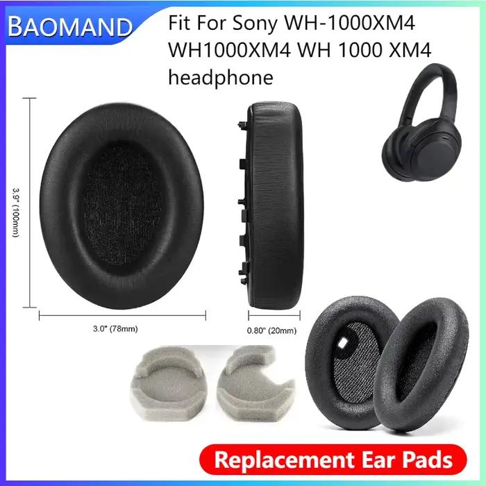 Coussinets d'oreille de remplacement pour écouteurs Sony WH-1000XM4