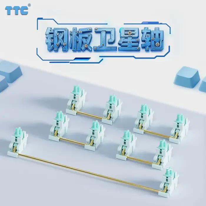 Stabilisateurs de clavier mécanique personnalisés TTC à montage sur plaque