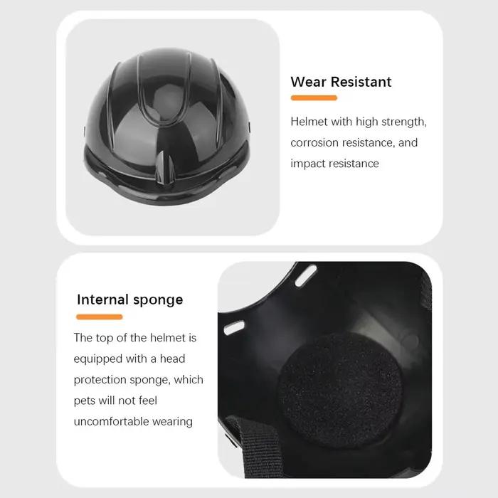 Casques pour chiens de compagnie, couvre-chef de moto pour animaux de compagnie, casque de sécurité réglable pour chiot, Locomotive pour animaux de compagnie, beaux accessoires pour chiens