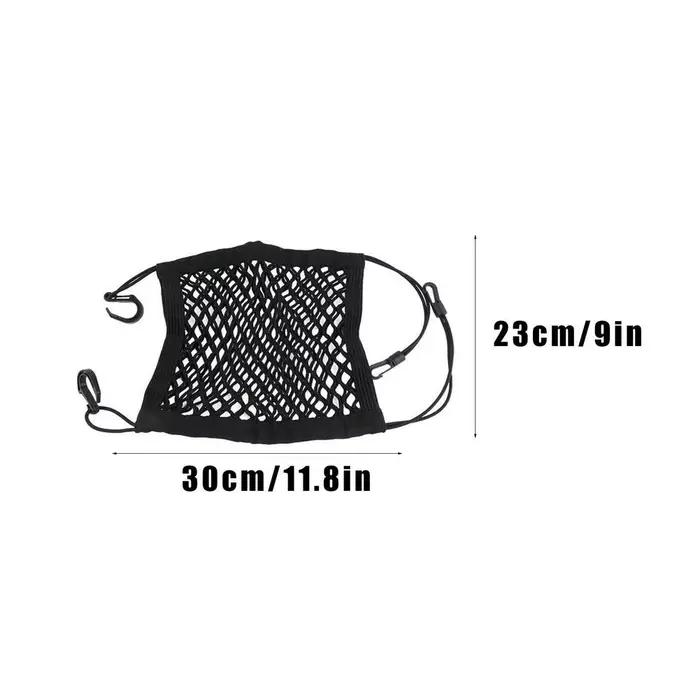 Filet de rangement pour casque de moto, coffre de rangement pour bagages avec crochets en plastique, équipement de rangement pour casque, accessoires de moto