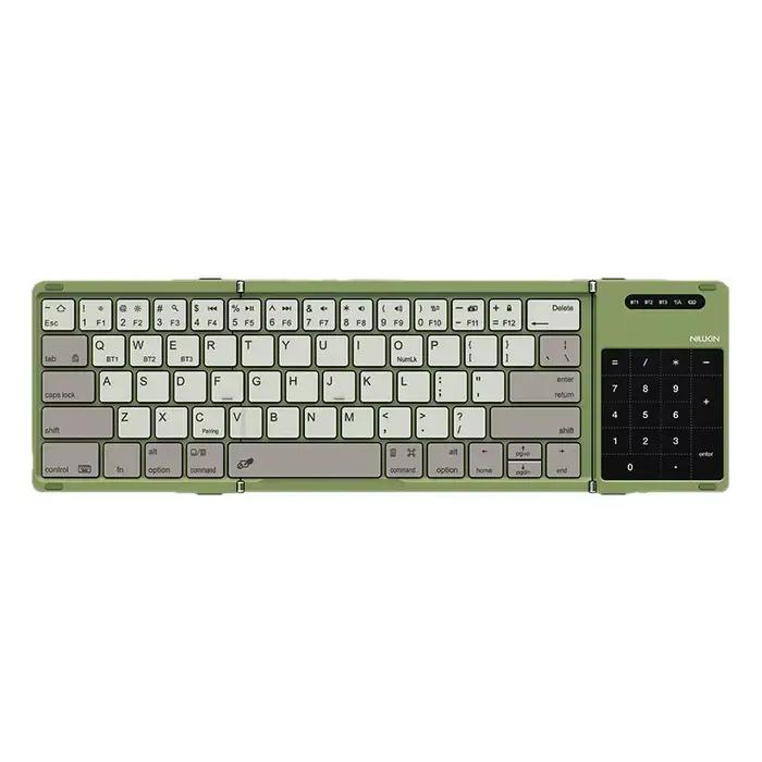 NILLKIN clavier sans fil Bluetooth pliable avec pavé tactile Compact et Portable pour tablettes ipad Smartphones et ordinateurs