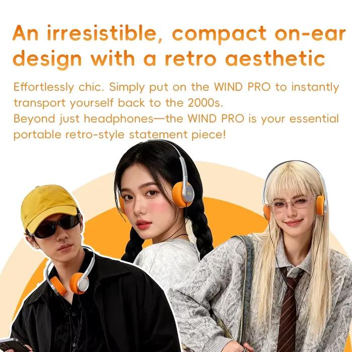 Casque filaire HiFi semi-ouvert FiiO Wind/WIND PRO