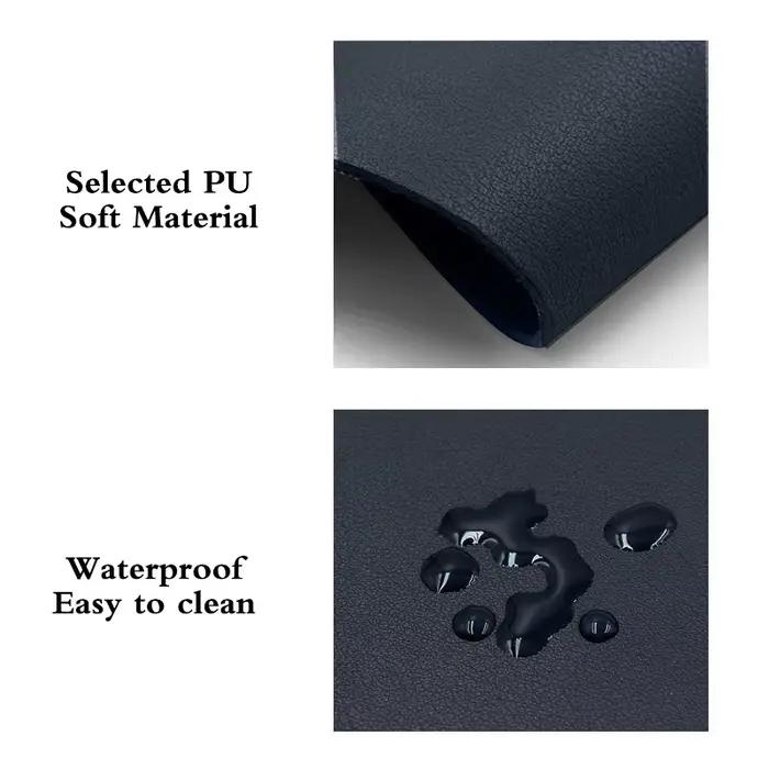 Tapis de souris en cuir PU
