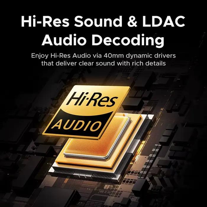 Écouteurs sans fil Bluetooth 48dB ANC