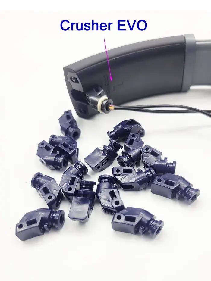 Pièce de rechange pour casque Skullcandy Crusher EVO - Remplacement pivotant en plastique ajustement parfait - Accessoire d'assemblage durable et sécurisé