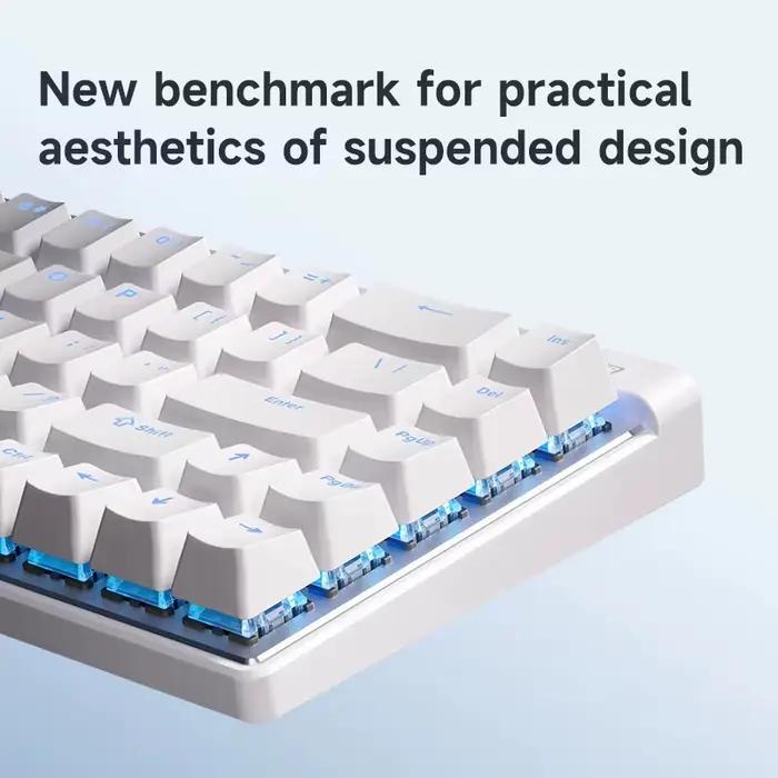 Clavier mécanique MCHOSE Ace 68 Air avec connexion par câble de jeu personnalisée RT