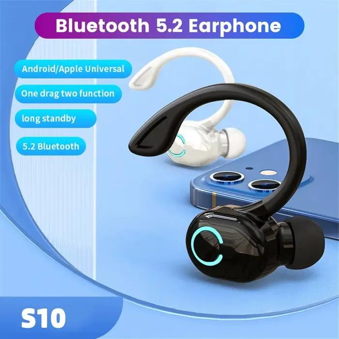 Ecouteurs sans fil Bluetooth 5.0 stéréo HIFI micro HD appel de voiture daffaires iPhone Xiaomi Huawei pour hommes et femmes écouteurs à crochet doreille OWS舒适点到此为止，根据要求，下面的标题应使用法语，且包含产品特性、类型、风格、用途和场合等关键词，避免使用价格、产地或认证信息。请继续完成标题。 DMETHOD DMETHOD user ###TITRE### Ecouteurs sans fil Bluetooth 5.0 stéréo