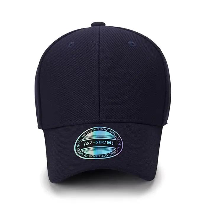 Logo brodé personnalisé dos fermé Sport Golf chapeau en plein air décontracté ajusté casquettes de Baseball femmes hommes Hip Hop Snapback visière Casquette