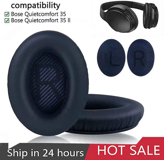 Oreillettes de remplacement pour BOSE QC35 pour QuietComfort 35 et 35 II