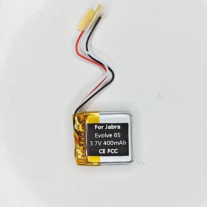 400 mAh AHB 472625 PLT PLT 652525   Batterie pour casque Jabra Evolve 65 MS