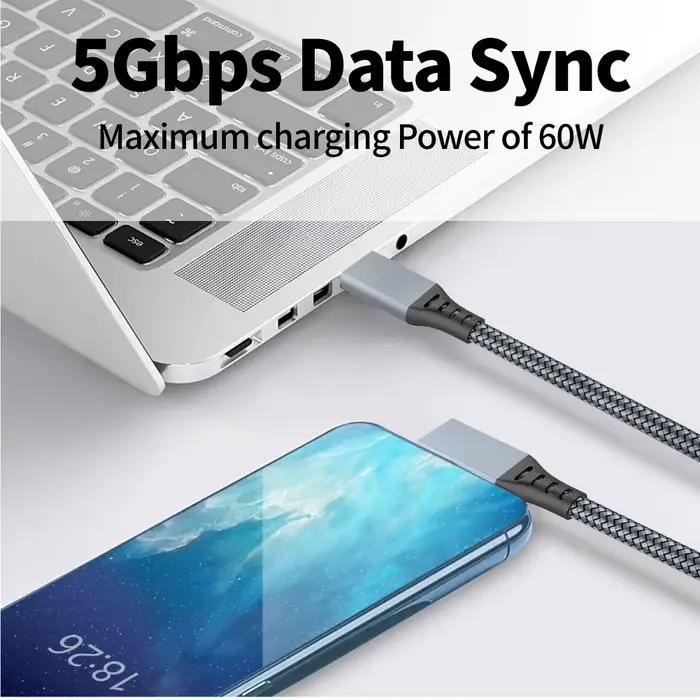 Câble de liaison 3 6 5M USB A vers Type C pour Oculus Quest 2 Quest2