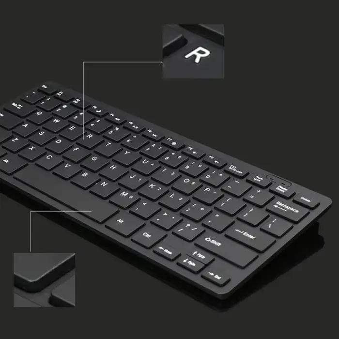 Clavier filaire 78 touches silencieux et portable pour ordinateur portable tablette et déplacement professionnel occassions spéciales