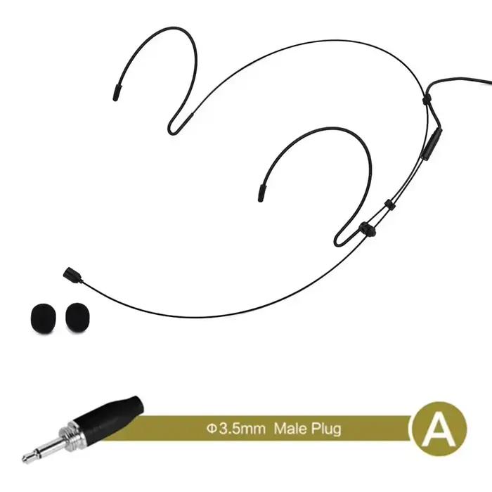 Double crochet d'oreille casque micro