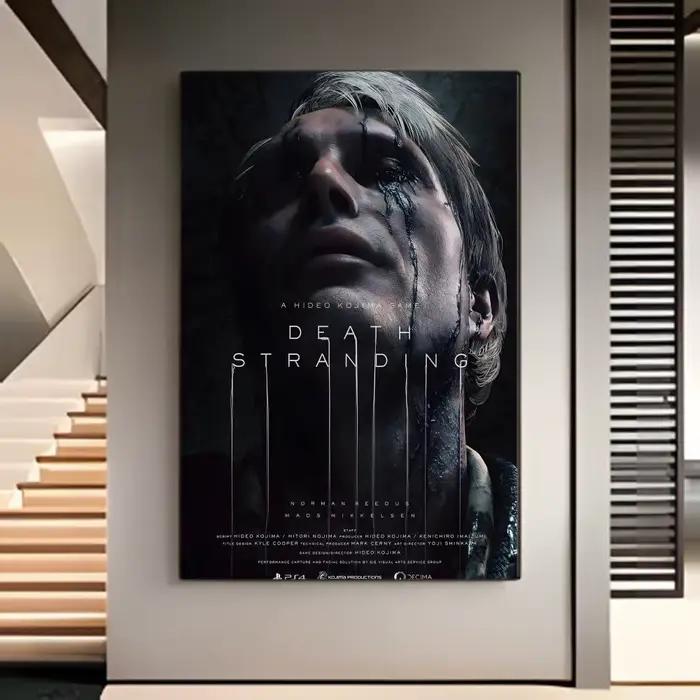 Affiche murale de jeu vidéo japonais D-Death Stranding