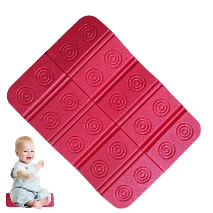 Tapis imperméable pliable pour l'extérieur, lavable, pour bain, pique-nique, sièges de plage, douche, Sauna, Portable, pour salle de bain