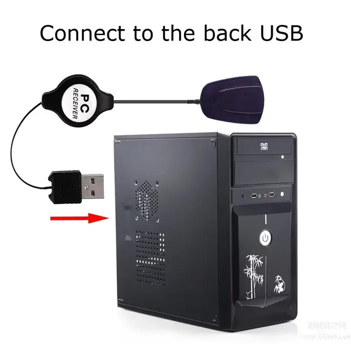 Souris PC sans fil, télécommande