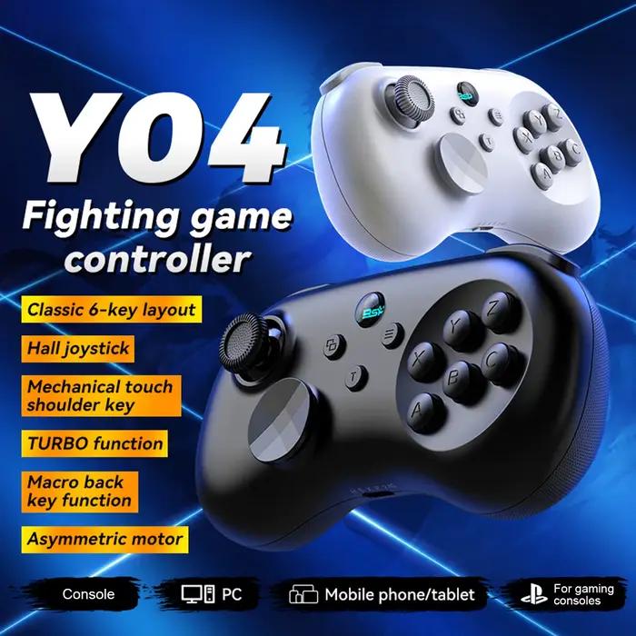 Manette de jeu sans fil à effet Hall Y04
