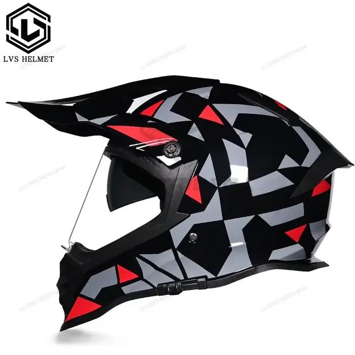 Nouveau casque de moto tout-terrain hommes et femmes casque de motocross intégral kask casque de descente moto cross enfant capacete