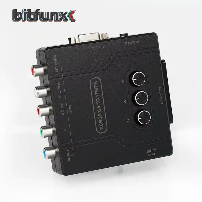 Bitfunx RGBS VGA vers YPBPR convertisseur de composants péritel