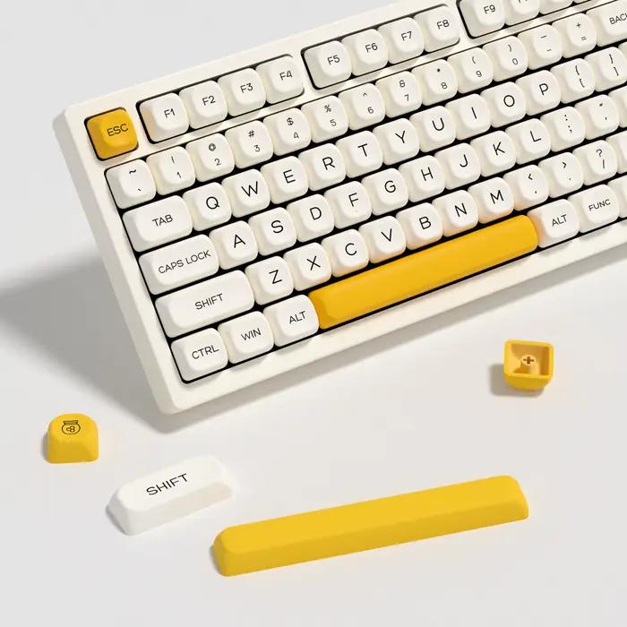 KBDiy-Honey Milk KOA Keycaps Set