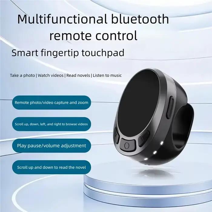 [LXYA68Z!] Télécommande Bluetooth Air Mouse à commande tactile et par boutons