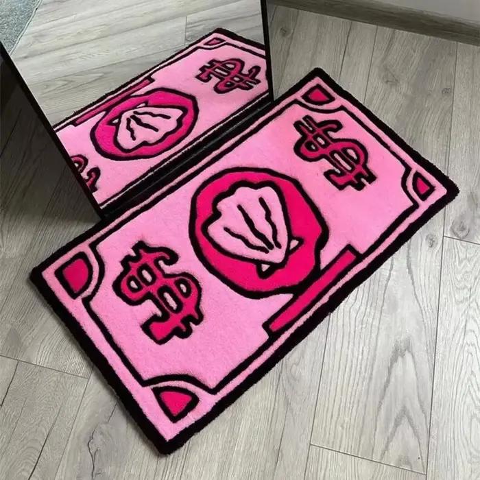 Tapis à motif de pièces de monnaie