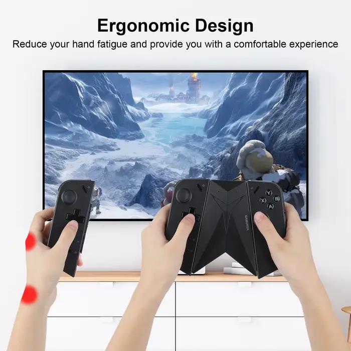 Support de chargement pour contrôleur RGEEK pour Lenovo Legion Go 2 conception ergonomique coque de remplacement boîtier en plastique bouton poussoir sans câble portable occasionnel recharge sécurisée pour joueurs occasions spéciales