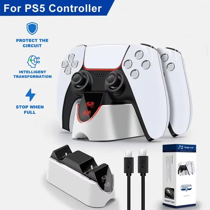 Double chargeur rapide pour contrôleur PS5