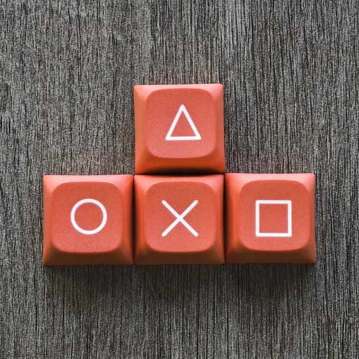 ZDA profil Gameboy thème Keycap flèche touches PBT colorant Sublimation Keycaps haut et bas gauche et droite pour clavier mécanique MX