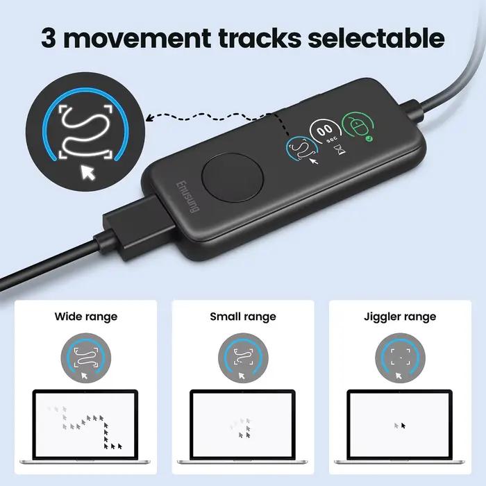 Jiggler de souris USB entièrement automatique