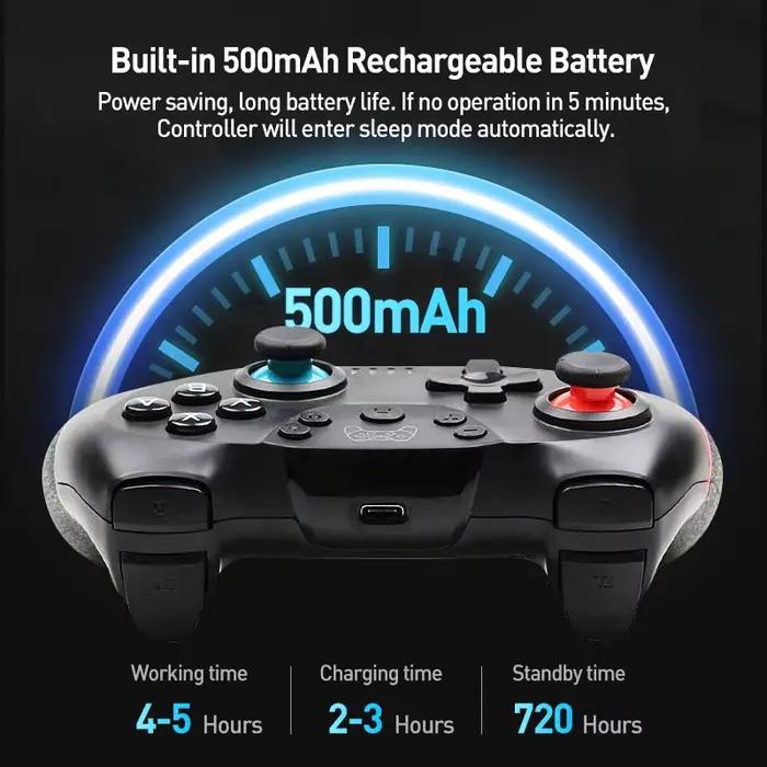 Sans fil Bluetooth pour Nintendo Switch et OLED Lite contrôleur PC manette de jeu contrôle ordinateur jeu Pad Mando commande jeu