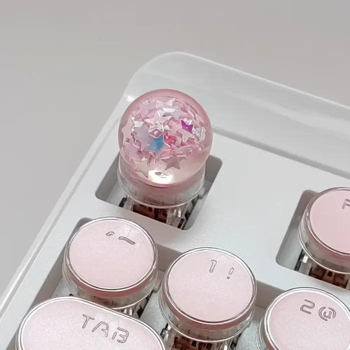 Capuchons de touches boule de cristal